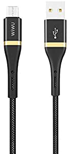 WIWU Elite Data Cable ED-102 2.4A USB To Micro USB, Black - 2m