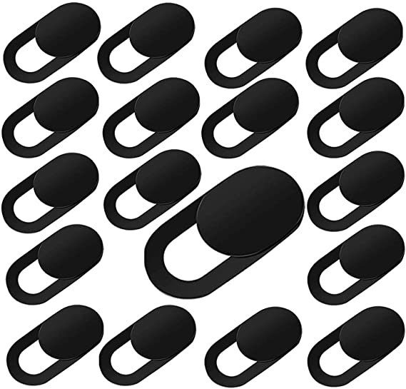 NEPAK 18 Pack Webcam Cover,Camera Cover Slim, Sliding Camera Cover,Laptop Camera Cover Slide for PC, MacBook, iMac, Computer, iPad,Protect Your Privacy and Security