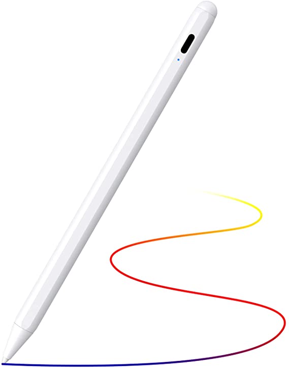 SPEATE Stylus for iPad with Palm Rejection (2018-2020) Active Touch Screen Digital Pencil Fine Point Compatible with Apple iPad