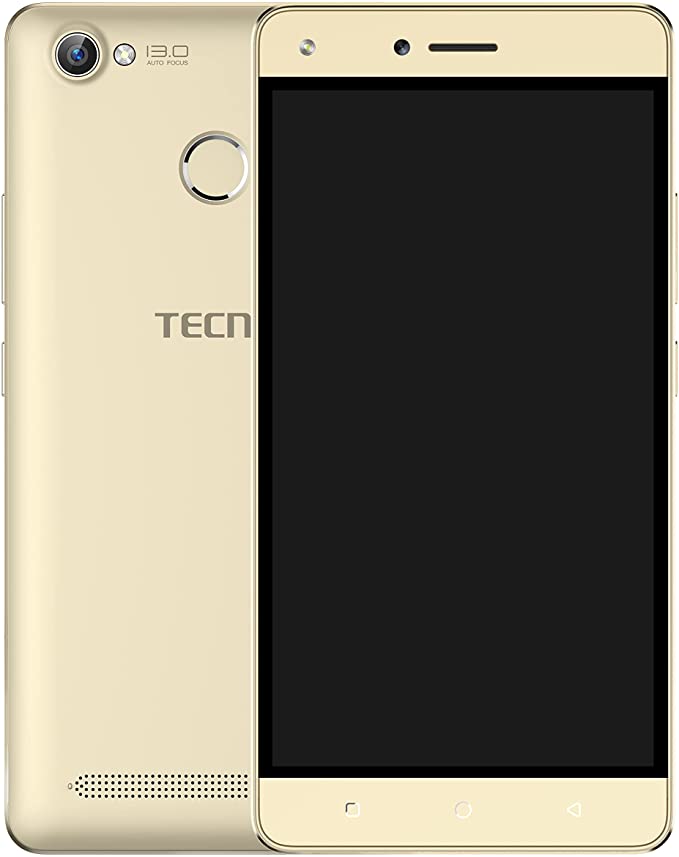Tecno W5 Dual SIM - 32GB, 2GB RAM, 4G LTE, Gold