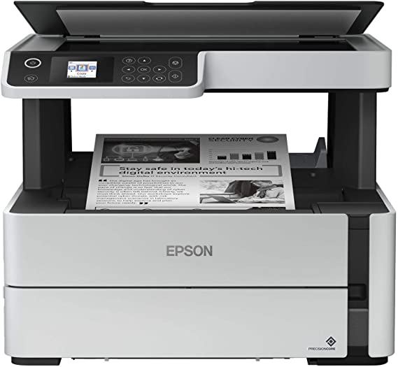 Epson EcoTank M2140-3-in-1 A4 WireLess Mono Printer WiFi connected for Cost-Effective, Quality Colour Printing