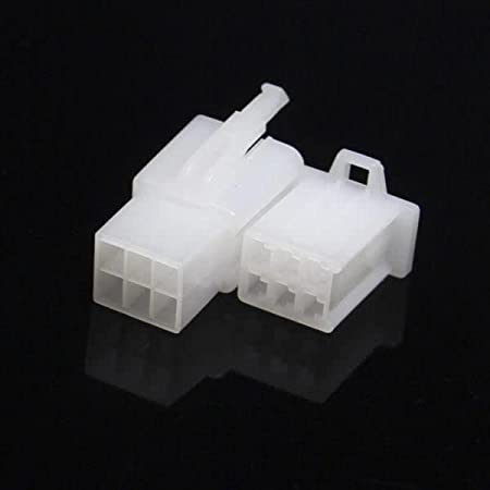 6 PIN - 2.8mm Connector Male & Female With Terminal