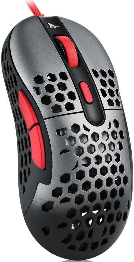 Motospeed N1 Light Weight Gaming Optical Mouse 16000 DPI PMW3389 Ergonomics Mice for Professional E-sports Game Player