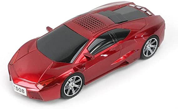 Car Shaped Speaker with Radio, MicroSD and USB