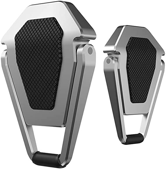 Invisible Aluminum Alloy Laptop Stand, 2Pcs Portable Foldable Laptop Stand Mini Cooling Laptop Stand, Ergonomic Lightweight Holder Mount for Laptop, MacBook, Wireless Keyboard