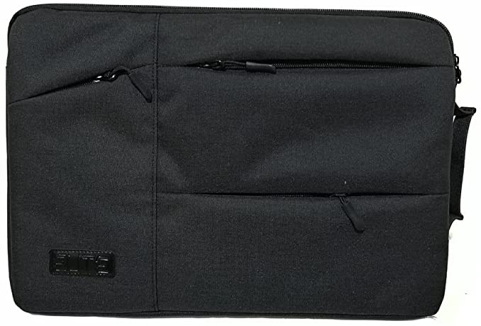 Sleeve bag for laptops/tablets from 10 to 14 inches | lining court | waterproof fabric | black | TRS1314001