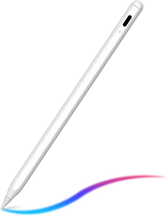 Stylus Pen for iPad, Upgraded Tip Tilt Sensitivity iPad Pencil for iPad Pro 2021 11/12.9 Inch(2018-2021), iPad 8th Generation, iPad 7/6th, iPad Air 4th/3rd, Palm Rejection Magnetic Stylus Pen