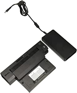 Dell E-Port Plus Advanced Port Replicator PR02X with USB 3.0 and 240W Adapter