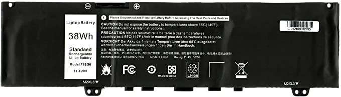 Downtown Battery For Laptop Models INSPIR0N 7370 7373 5370 7380 7386 P91G Vostro 13 5370 39DY5 F62GO