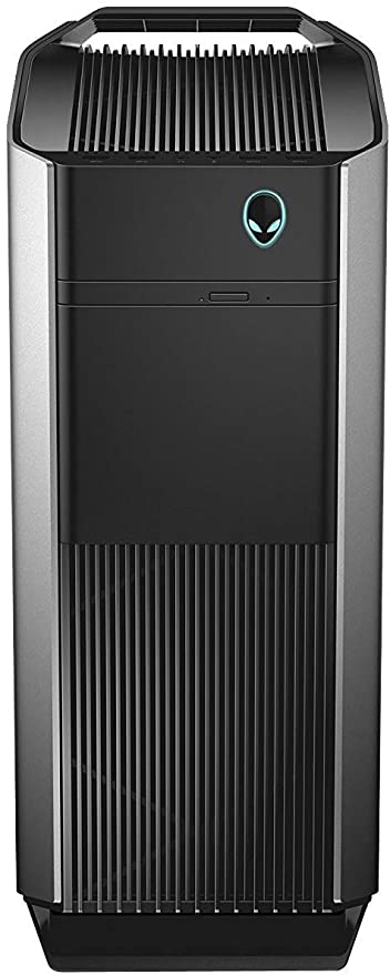 Alienware Aurora Gaming Desktop - Intel Core i7-8700K, 2TB + 256GB, 32GB, 8GB VGA-GTX1080, Eng-Arb-KB, Windows 10 (Gray)