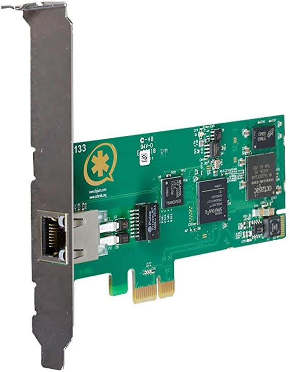 Sangoma Digium TE133 Single Span PCI Express PRI Card
