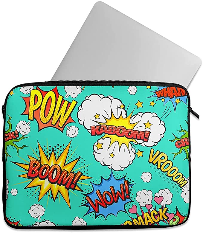 laptop sleeve 15.6 & 15 inch Protective Case with Zippe Carrying Bag laptop sleeve laptop sleeve laptop sleeve laptop sleeve 15.6 & 15 inch -Tat Casual Printed Laptop Sleeve 06