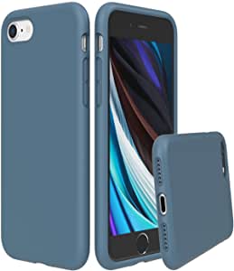 K TOMOTO Compatible with iPhone SE 2020 Case/iPhone 7 Case/iPhone 8 Case (4.7"), Liquid Silicone Gel Rubber Full Body Protection Shockproof Protective Phone Cover with Microfiber Lining, Lavender