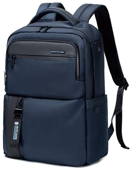 Arctic Hunter 15.6-Inch Casual Laptop Business Bag with USB AUX Blue