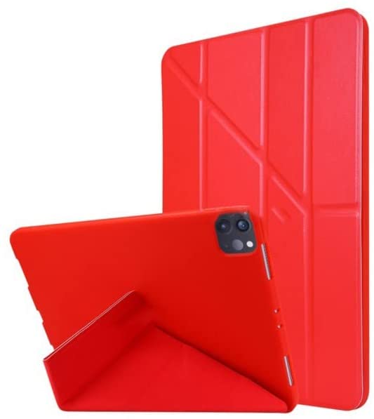 Silicone Smart Case For iPad 12.9 (Red)