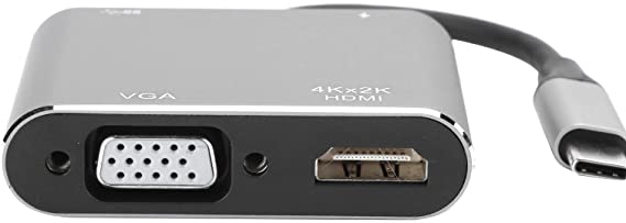 Redxiao USB3.0 Adapter, USB 3.0 to VGA HDMI USB 3.0 Docking Station, Docking Station Home Computer Office And Home for Laptop Computer Office Computer