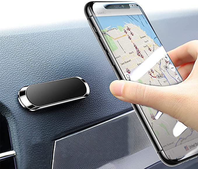 JIEJIE-JJ Magnetic Phone Holder for Car, Strong Magnetic Support, 360° Rotation & Degrees View, Universal Dashboard Holder for All Smartphones