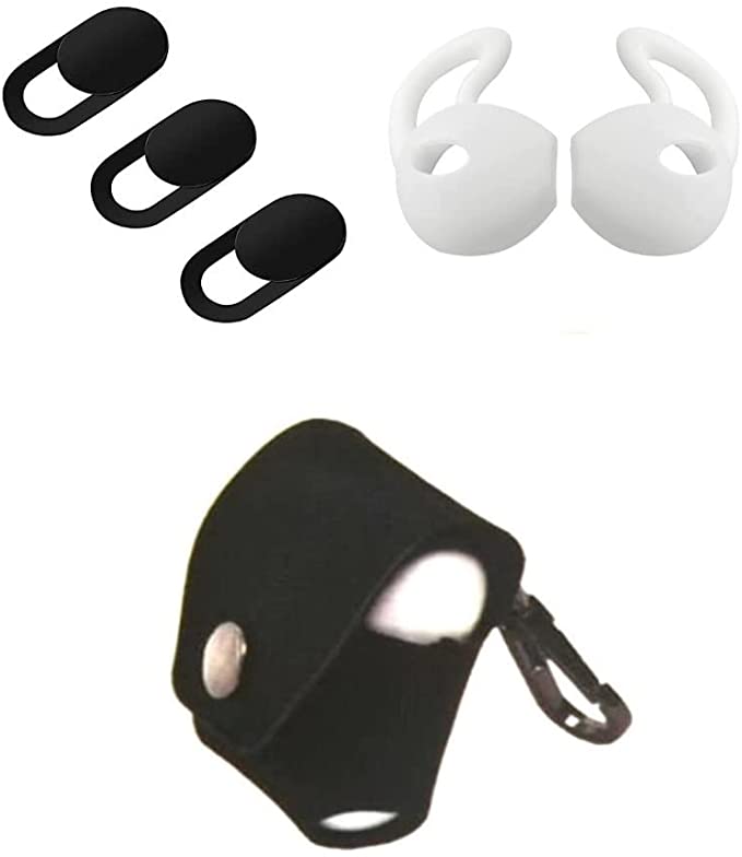 AirPod Leather Case with iPod Silicone and 3 Phone Case Cover