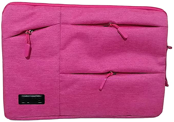 Sleeve bag for laptops/tablets from 10 to 14 inches | lining court | waterproof fabric | pink | TRS1314010