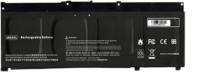 Downtown Battery For Laptop Models HP Omen 15-CE0XX 15-DC0XX Series 15-CE009LA 15-CE015DX 15-DC0003LA 15-DC0051NR Pavilion 15-CB0XX 15-CX0XX 15-CB041NR 15-CX0056WM l08855-855 917678-1B1 SR04XL SR03XL