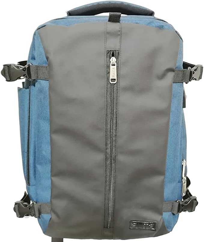 Transformer Laptop Backpack - 17 inch, Blackx Blue, TRBP17004 - Water Resistant