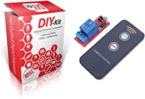 DIY-Kit 1 Channel Relay 12Vdc + IR Remote