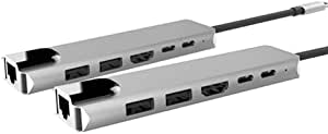6 in 1 USB C to 4K HDMI Adapter Hub