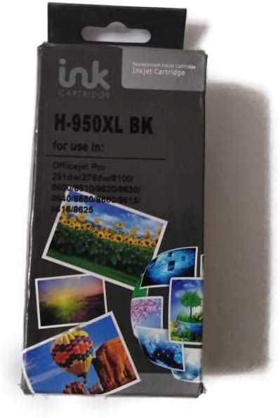 950XL Black Compatible ink Cartidge