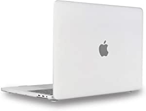 Matte Hard Case Compatible with 2016 2017 2018 2019 2020 MacBook Pro 13 inch M1 with USB-C Touch Bar, Model A2338 (M1) A2289 A2251 A2159 A1989 A1706 A1708, Clear