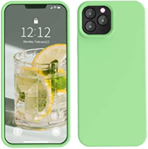 SOH Designed for iPhone 13 Pro Max Case, Premium Silicone Shockproof Phone Case Compatible with iPhone 13 Pro Max(6.7inch) (Matcha Green)