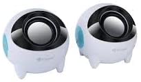 Speaker Speaker for PC & Mobile Power Input USB Audio Input AUX 3.5 White - Kisonley K800