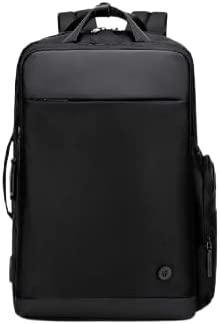 Arctic Hunter Golden Wolf GB00397 Waterproof 15.6" Laptop Backpack - Black