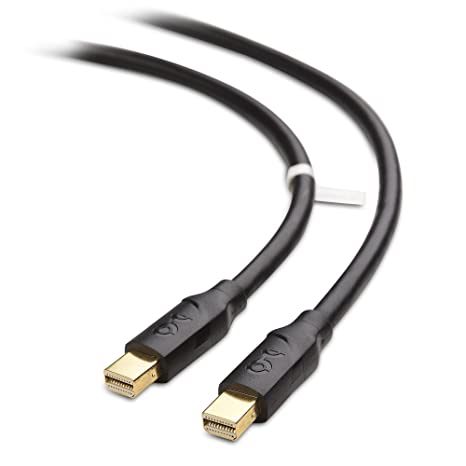 Cable Matters Mini DisplayPort to Mini DisplayPort Cable (Mini DP Cable) in Black 1m - 4K Resolution Ready
