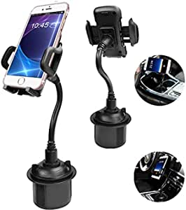 BTMAGIC Car Phone Mount, Dashboard Car Phone Holder, Ultimate Hands-Free Phone Holder for Car Dashboard, Washable Super Suction Cup (Black 8)