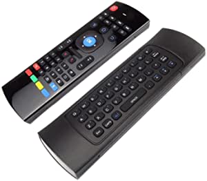 MX3-M 2.4G Wireless Keyboard Mouse Wireless Remote Control with Build In Mic for Android TV Box - 2724342519935