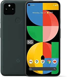 Google Pixel 5a 5G - 128GB, 6GB RAM, Mostly Black (Japanese spec)