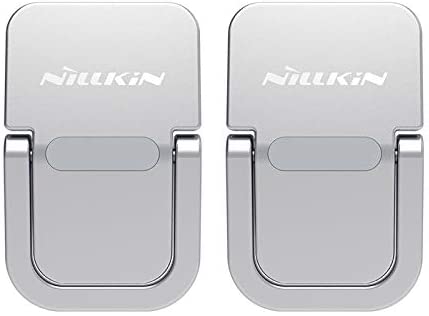 Nillkin Bolster Portable Stand for Your Laptop/MacBook/Mobile Zinc Alloy Hard Heavy Duty Folding Movable Silver Color