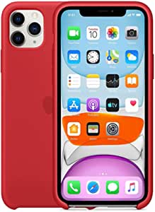 iPhone 11 Pro Max Cases, Silicone Ultra Slim Shockproof Phone Case 6.5 inch,Gel Rubber Full Body Protection Cover Case Drop Protection Case (Red)
