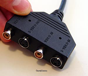 S-Video 9-pin converter to RCA & Svideo 4 pin in/out