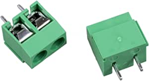 2 Pin PCB Mount Screw Terminals Block Pitch 5mm_Long