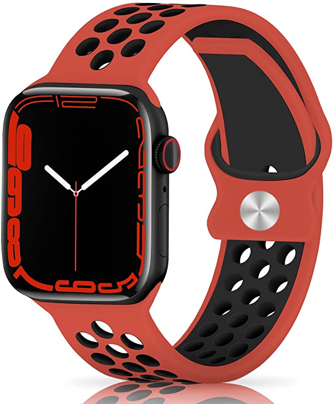 Metal Bands for Apple Watch Band Series SE 7 6 5 4 3 2 1 38mm 40mm 42mm 41mm 44mm 45mm, Stainless Steel Slim & Thin Mesh Magnetic Clasp Milanese Strap with Adjustable Loop for Women Men and Girl