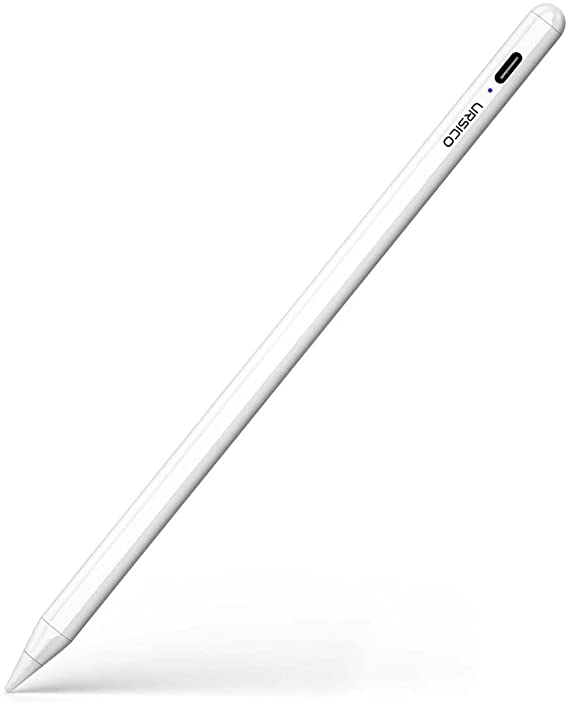URSICO Stylus Pen for iPad, Tilt Tip, Palm Rejection&Magnetic Design for iPad Pencil - High Precise Drawing & Note-Taking Active Pencil for iPad Pro 11"/12.9",iPad 6/7/8,iPad Air 3/4,iPad Mini 5.