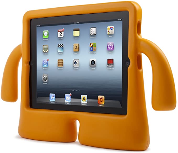 Speck Products iGuy Freestanding Case for iPad 4, iPad 3, iPad 2, and iPad 1, Mango Orange, SPK-A1227