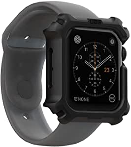 URBAN ARMOR GEAR UAG Compatible Apple Watch Case 44mm, iWatch Series 6/5/4 & Watch SE, Rugged Protective Bumper Case, Black/Black