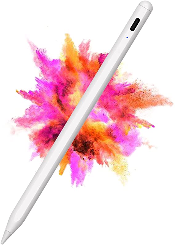 Stylus Pen for iPad with Palm Rejection,Active Pencil Compatible with (2018-2021) iPad Pro (11/12.9 Inch),iPad 6/7/8th Gen,iPad Mini 5/6th Gen,iPad Air 3rd/4th Gen for Precise Writing/Drawing
