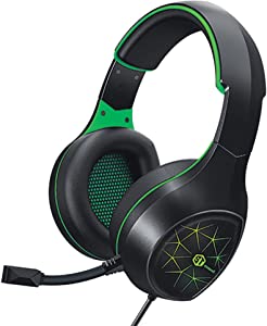HEADPHONE ST-STANDARD GM-3501LG LIGHT GREEN LED GAMING