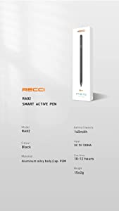 Recci RA02 Stylus Pen with Palm Rejection Active
