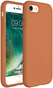 Miracase iPhone SE 2020 Case,iPhone 8 case,iPhone 7 Silicone Case Gel Rubber Full Body Protection Cover Case Drop Protection for Apple iPhone SE 2020/ iPhone 8/ iPhone 7(4.7")(Brown)