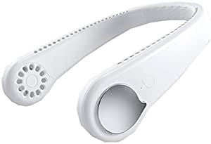 Tkala Hand Free Bladeless Fan,3 Wind Speed Level Mini Neck Fan,1800mAh Battery USB Rechargeable Personal Portable Fan,Quiet Low Noise For Travel Outdoor Activities Sport Fan