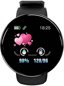 D18s Smart Watch, 1.44in Watch Waterproof Bracelet Sleep Monitoring Fitness-Tracker Tft Color Screen Multi-Sport Mode. for Men Women Heart Rate Monitor